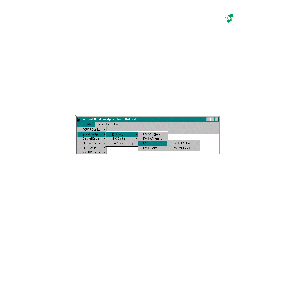 Heading2 - 10.4.2 novell config, Novell config -6 | Digi MIL-3000FTX User Manual | Page 105 / 163