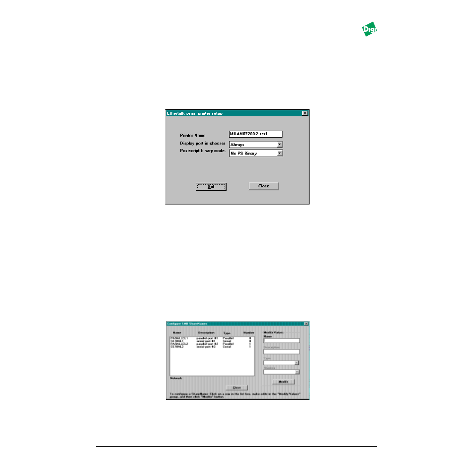 Heading2 - 10.4.5 smb config, Figure - figure 10-13. smp share name menu, Smb config -8 | Digi MIL-3000FTX User Manual | Page 107 / 163