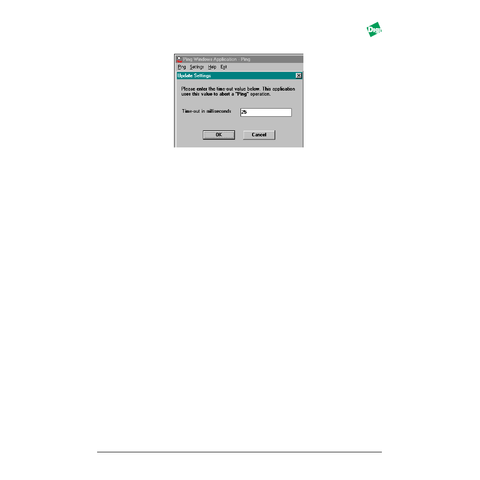 Figure - figure 11-4. update settings menu, Heading - 11.2 troubleshooting ping, Heading - 11.3 bootp configuration | Troubleshooting ping -2 bootp configuration -2 | Digi MIL-3000FTX User Manual | Page 110 / 163