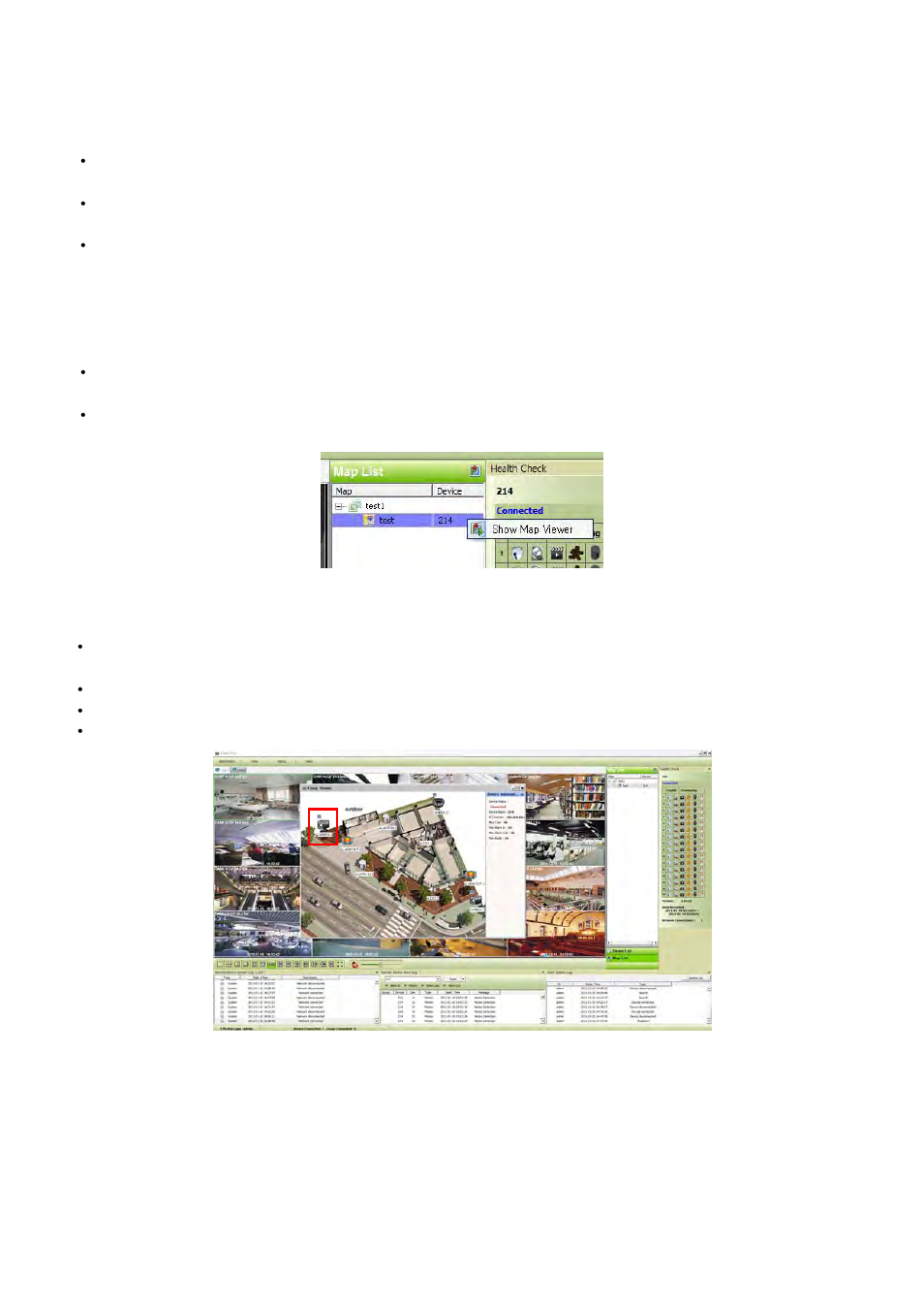 E-map, 1 overview, 2 controls | Rugged Cams HD Megapixel User Manual | Page 191 / 205