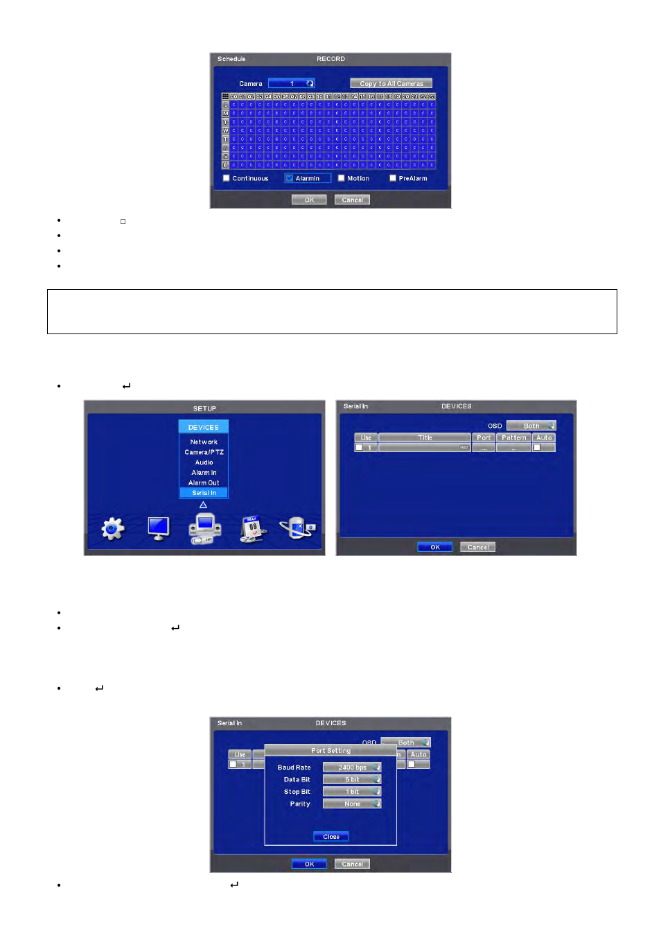 5 setup, 1 title, 2 port setting | Rugged Cams HD Megapixel User Manual | Page 202 / 205