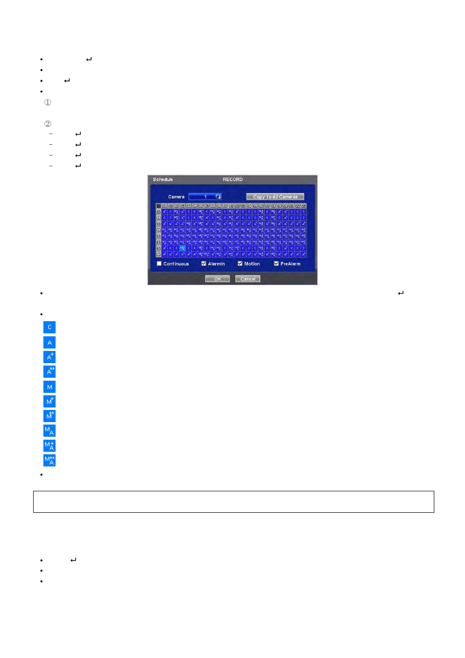 2 schedule, 3 pre alarm | Rugged Cams HD Megapixel User Manual | Page 60 / 205