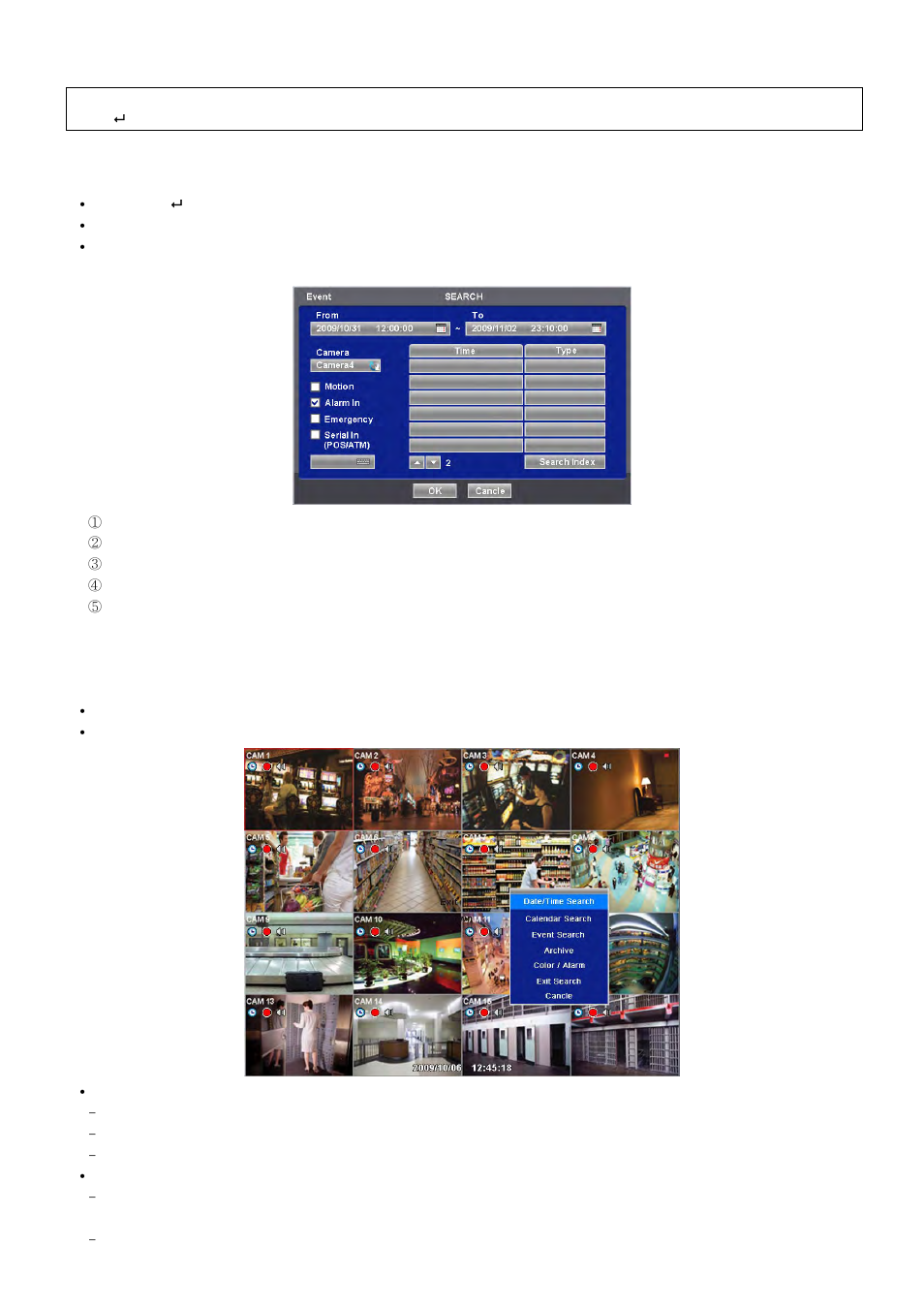 3 playback, 3 event search | Rugged Cams HD Megapixel User Manual | Page 72 / 205