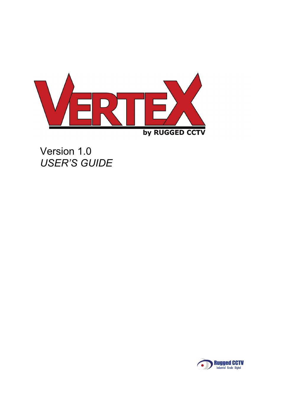 Rugged Cams Vertex & Vertex RTH User Manual | 89 pages