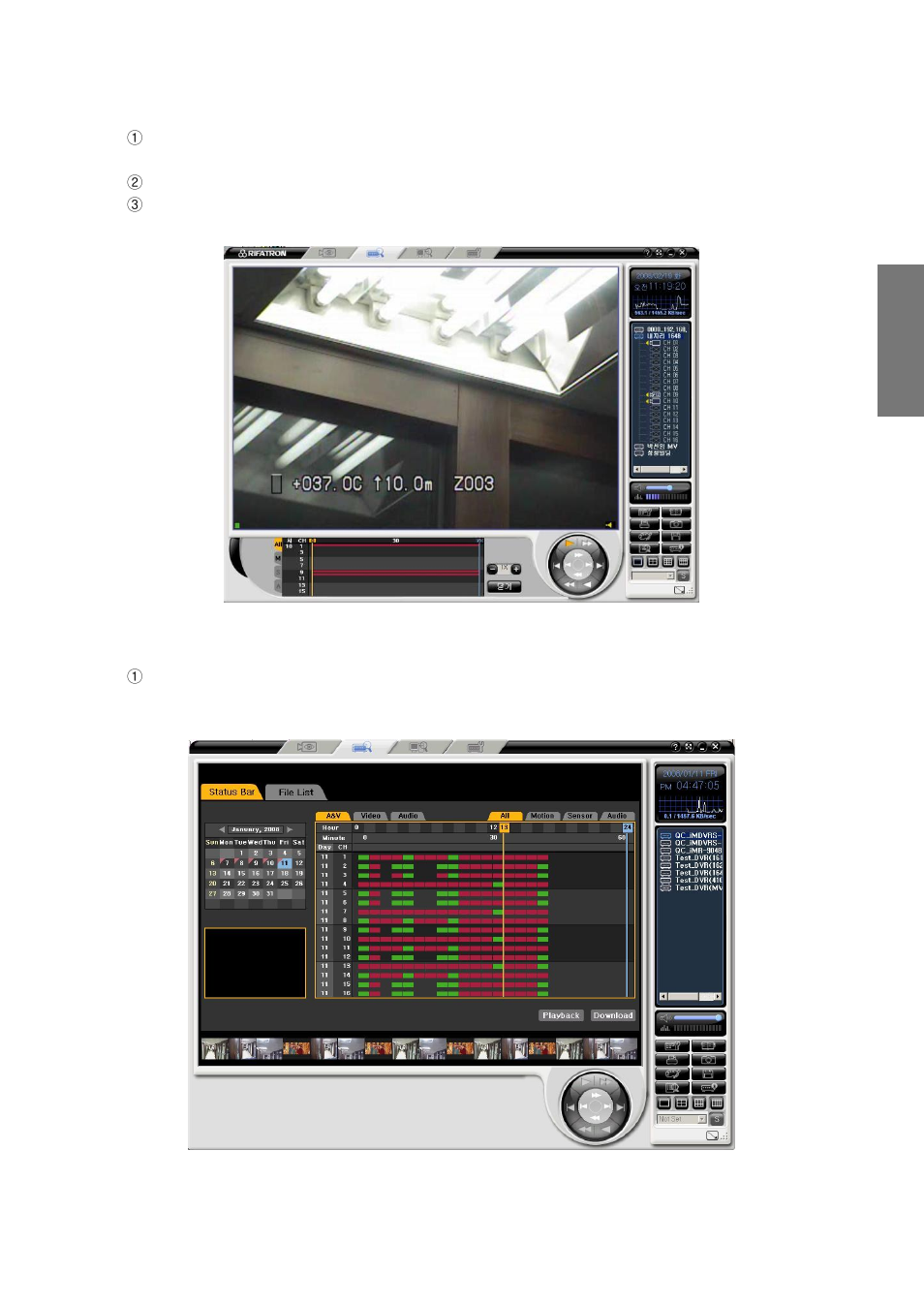 3) recorded pictures download | Rugged Cams CMS User Manual | Page 99 / 131