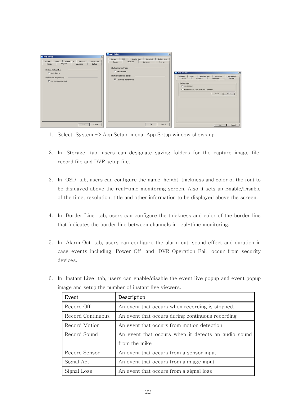Rugged Cams VMS User Manual | Page 22 / 43