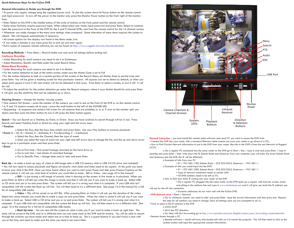 Rugged Cams Fusion DVR User Manual | Page 2 / 2