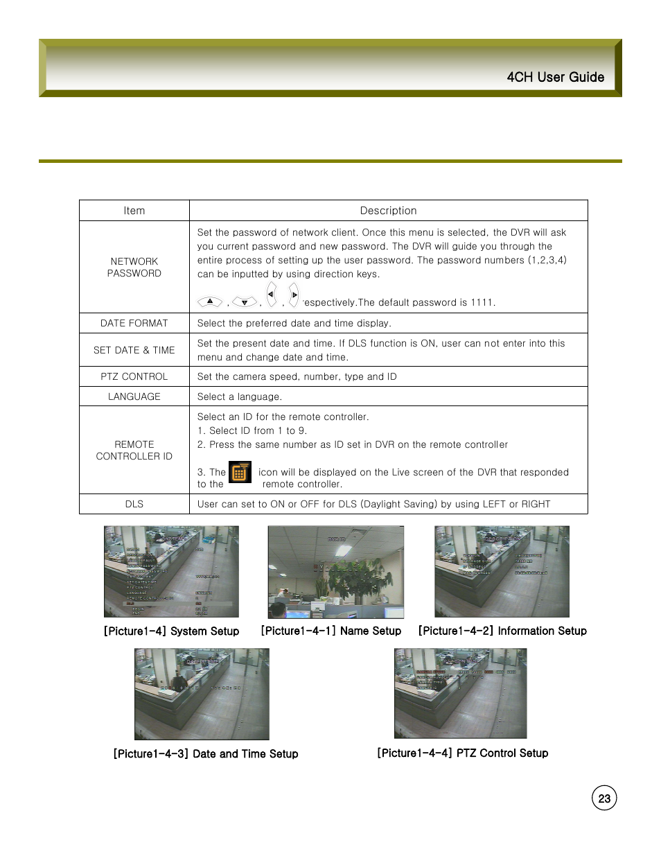 4ch user guide | Rugged Cams Fusion DVR User Manual | Page 23 / 56