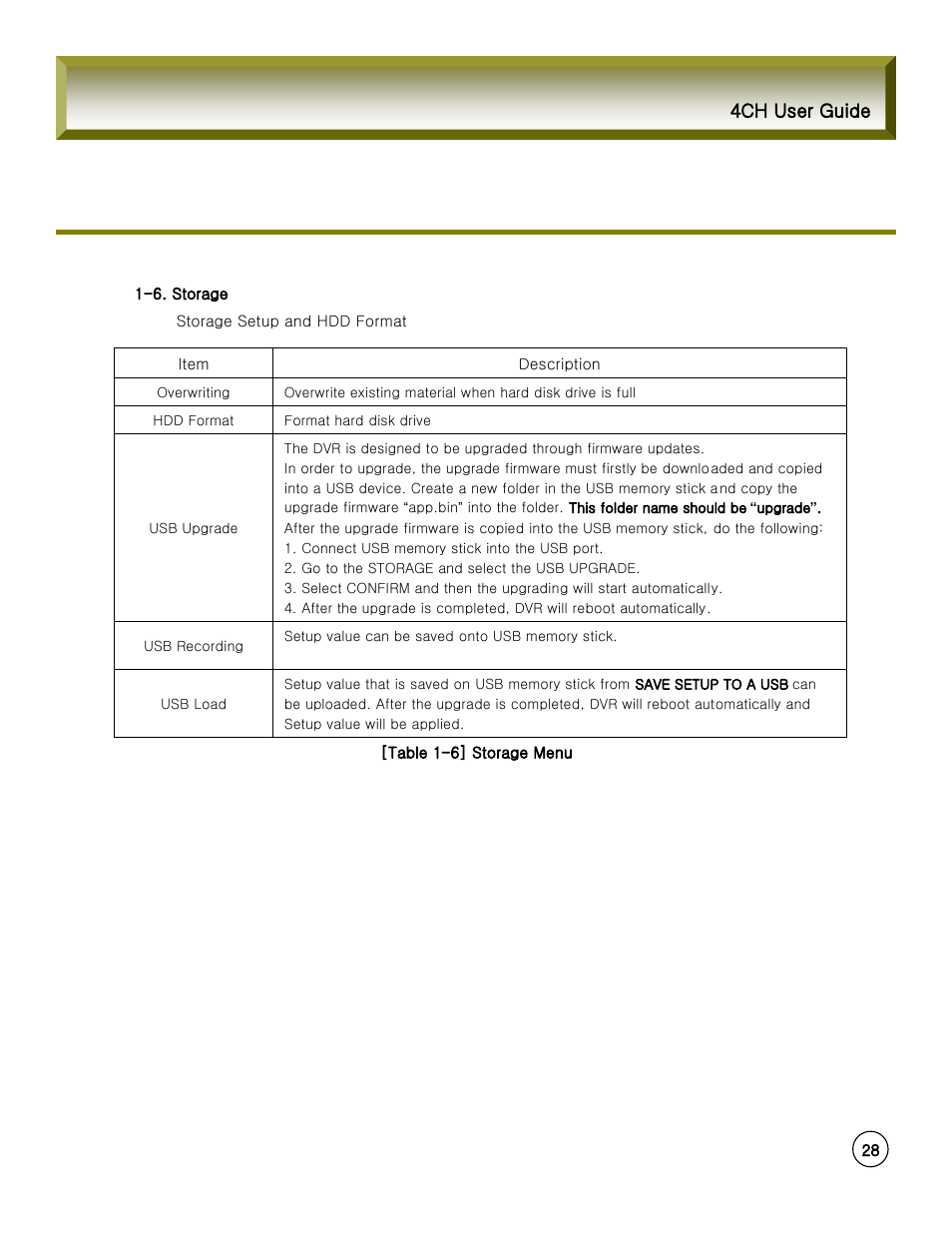 Rugged Cams Fusion DVR User Manual | Page 28 / 56