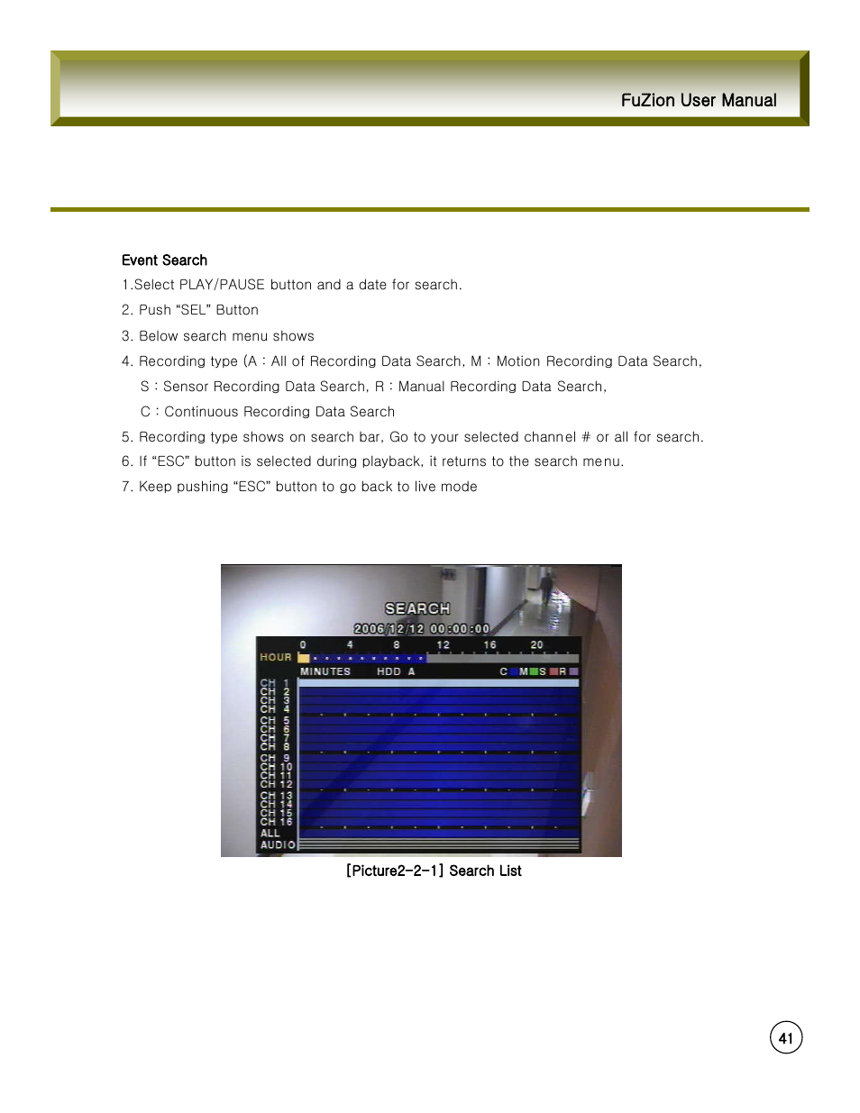 Rugged Cams Fusion DVR User Manual | Page 41 / 60