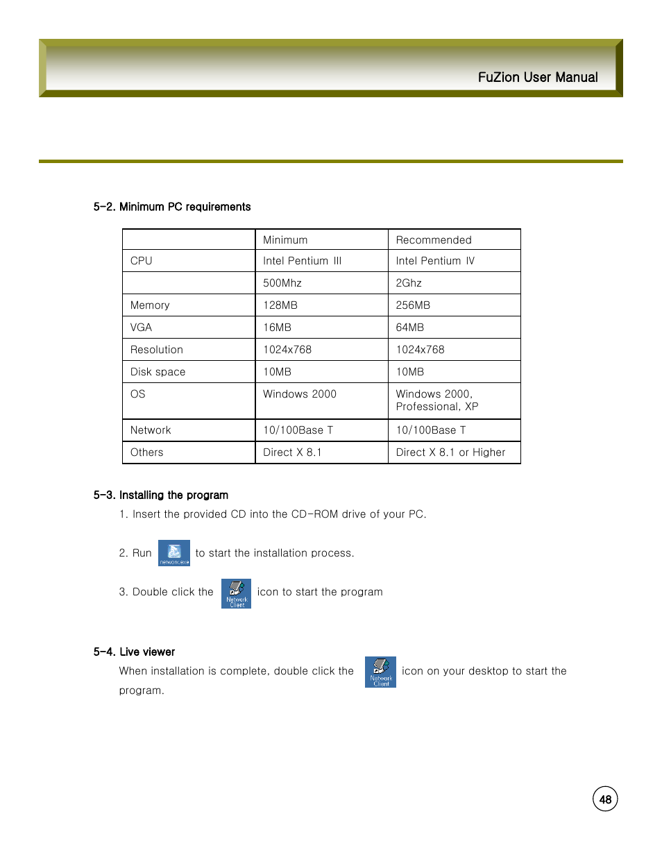 Rugged Cams Fusion DVR User Manual | Page 48 / 60