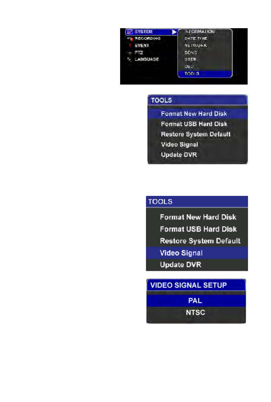 Tools | Rugged Cams Rugged Vision DVR User Manual | Page 40 / 86