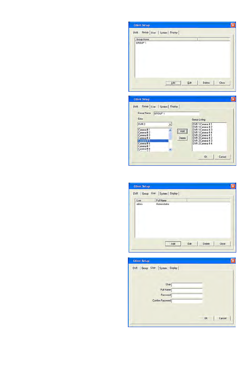 Groups, Users | Rugged Cams Rugged Vision DVR User Manual | Page 71 / 86