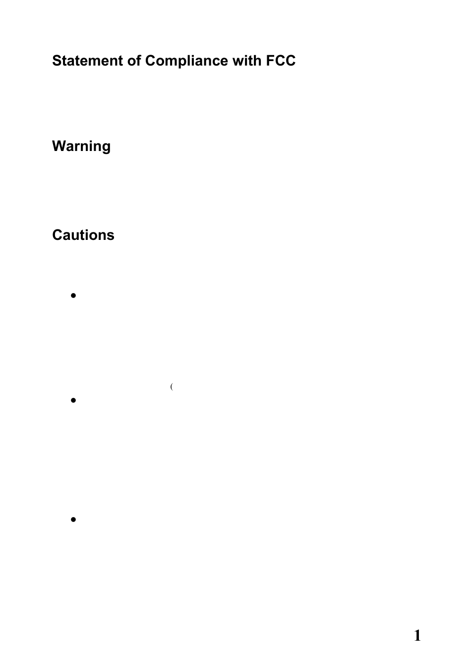 Warning, Cautions, Statement of compliance with fcc | Rugged Cams Workhorse DVR 4 Channel User Manual | Page 2 / 161