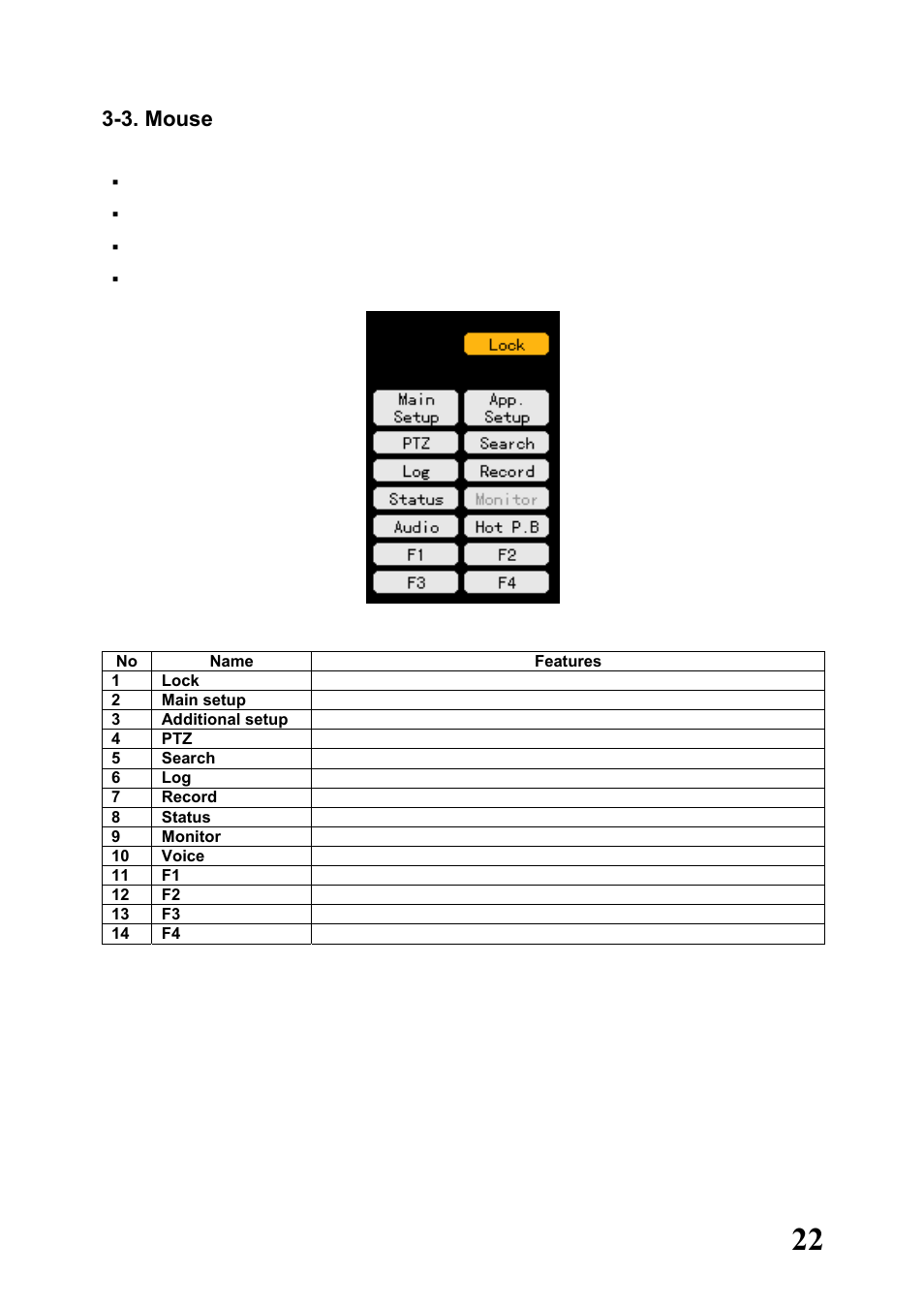 3. mouse | Rugged Cams Workhorse DVR 4 Channel User Manual | Page 23 / 161