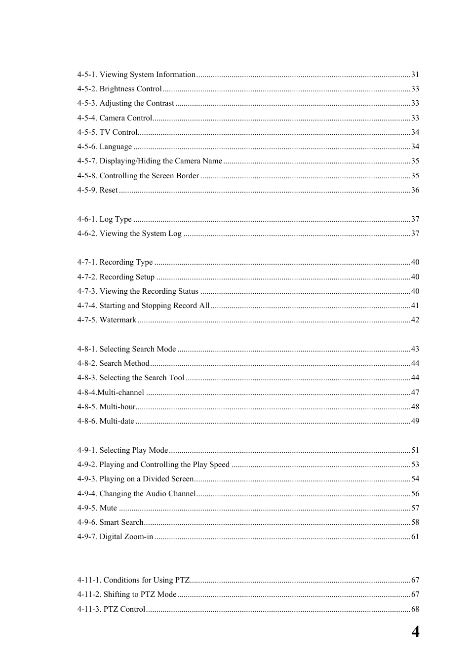 Rugged Cams Workhorse DVR 4 Channel User Manual | Page 5 / 161