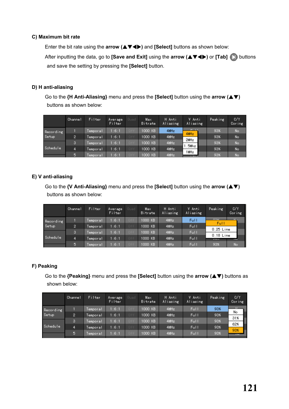 Rugged Cams Workhorse DVR 16 Channel User Manual | Page 122 / 153