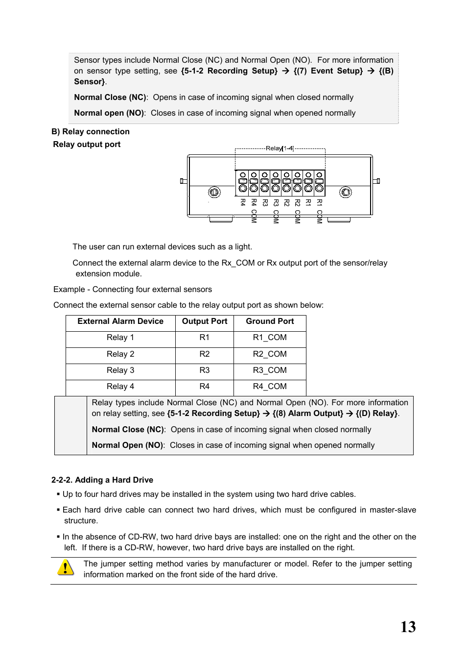 2-2. adding a hard drive | Rugged Cams Workhorse DVR 16 Channel User Manual | Page 14 / 153