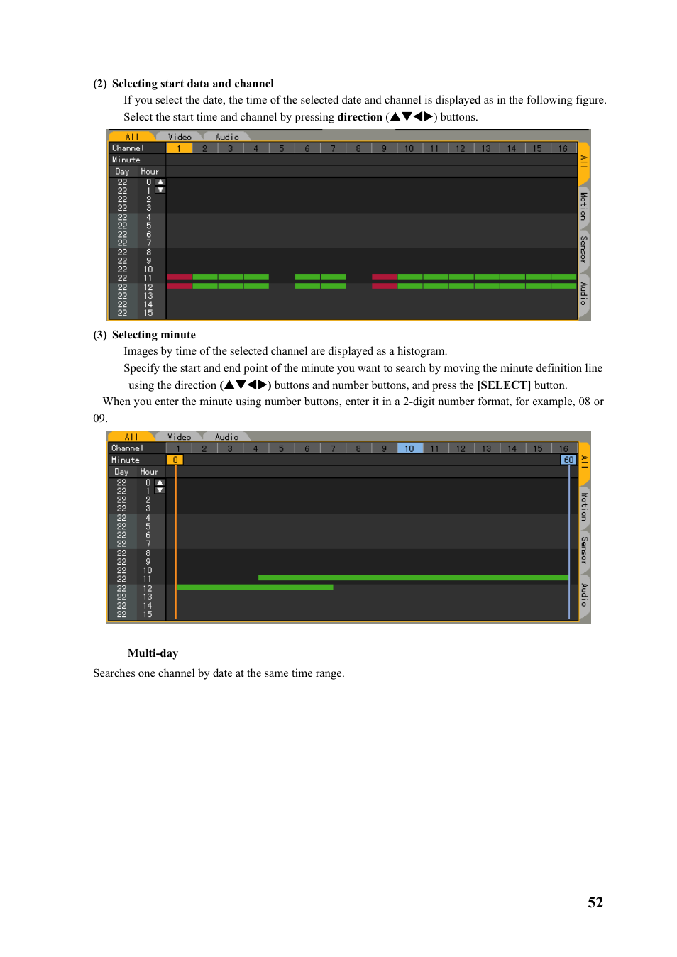 Multi-da | Rugged Cams Premier DVR User Manual | Page 53 / 173