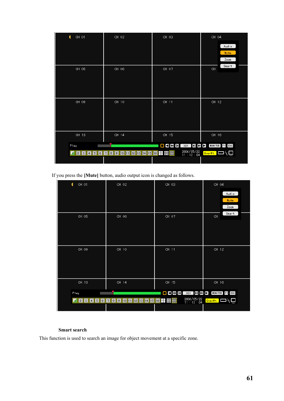 Smart search | Rugged Cams Premier DVR User Manual | Page 62 / 173