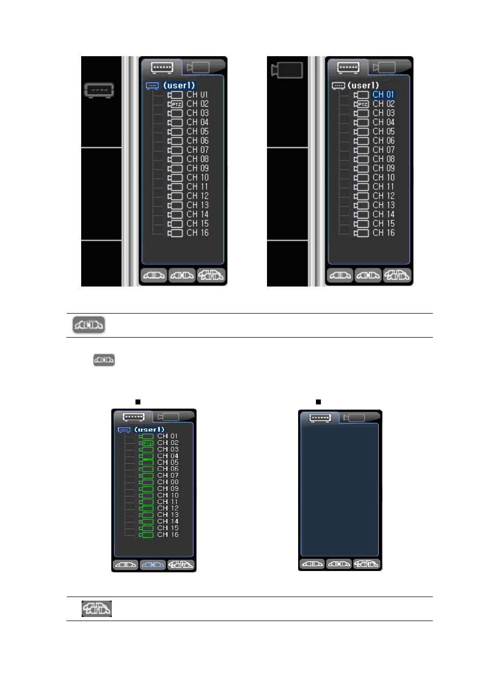 Releasing single connection, Releasing multiple connections | Rugged Cams Premier DVR User Manual | Page 16 / 114