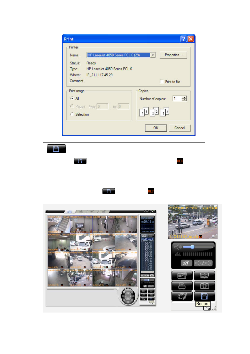 Live recording | Rugged Cams Premier DVR User Manual | Page 63 / 114