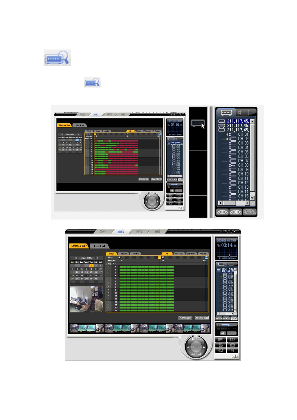 Search and playback, Search | Rugged Cams Premier DVR User Manual | Page 67 / 114