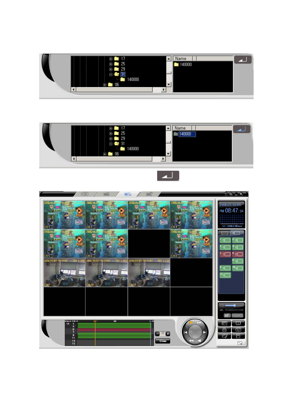 Local file search and playback | Rugged Cams Premier DVR User Manual | Page 78 / 114