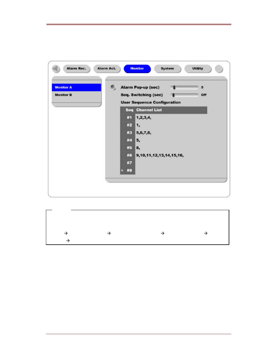 User sequence mode | Rugged Cams ELX DVR 16 Channel User Manual | Page 14 / 81