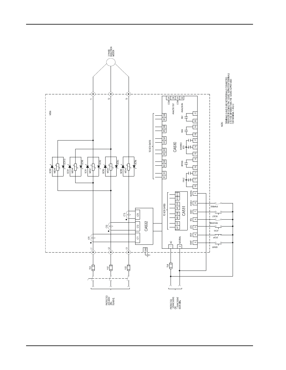 3 three wire reversing | SAF OPAL Pro MS6 User Manual | Page 32 / 38