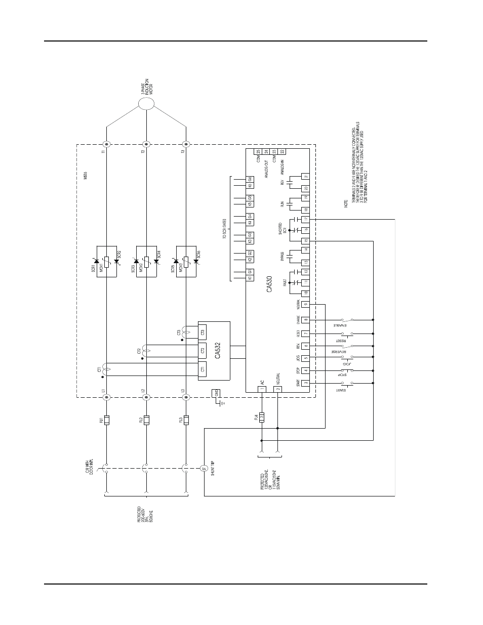 5 three wire control with shorted scr detection | SAF OPAL Pro MS6 User Manual | Page 34 / 38