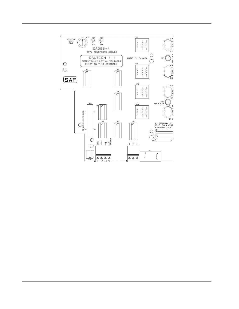 2 solid state reversing, Solid state reversing | SAF OPAL SS6 User Manual | Page 28 / 46