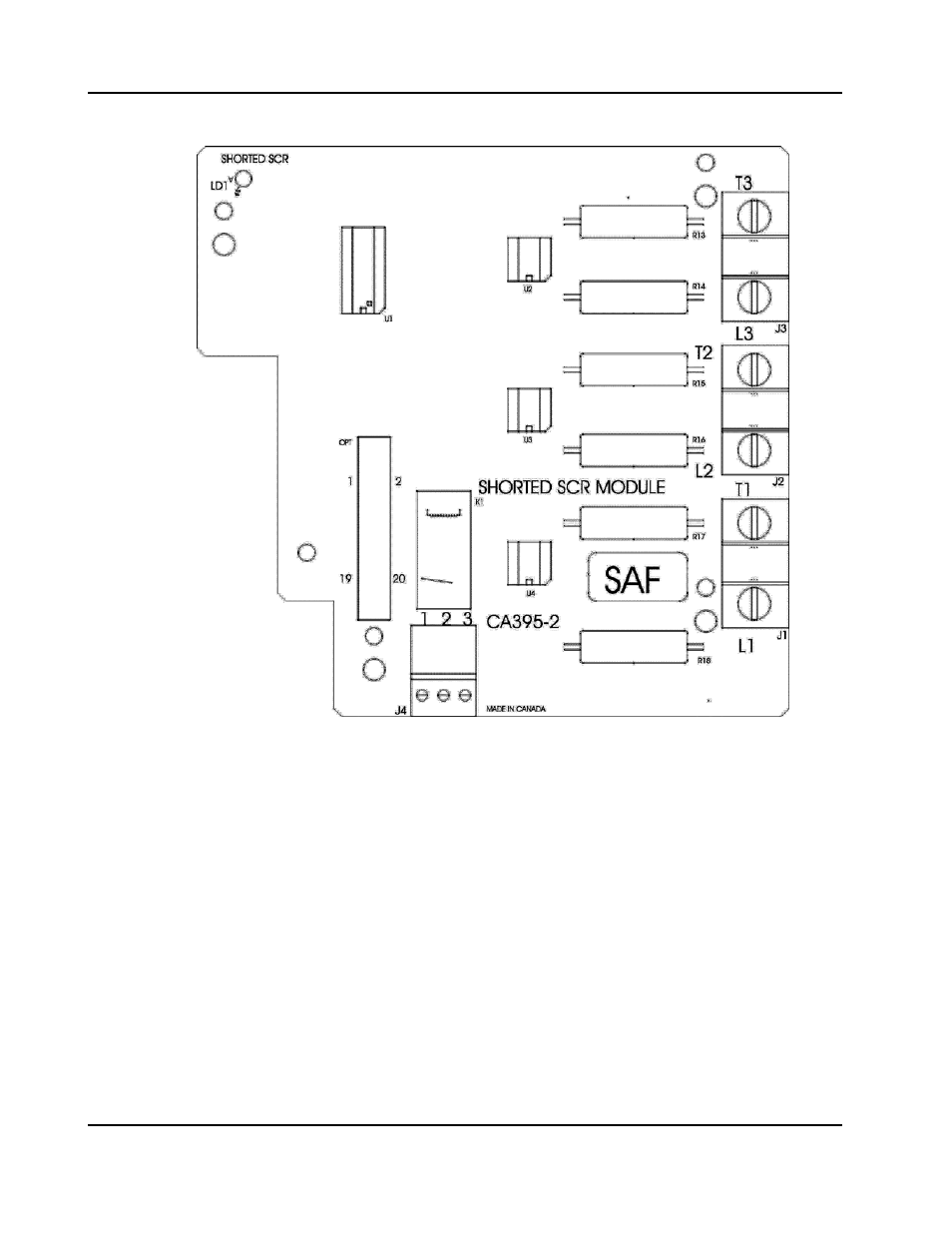4 shorted scr detection, Shorted scr detection | SAF OPAL SS6 User Manual | Page 31 / 46