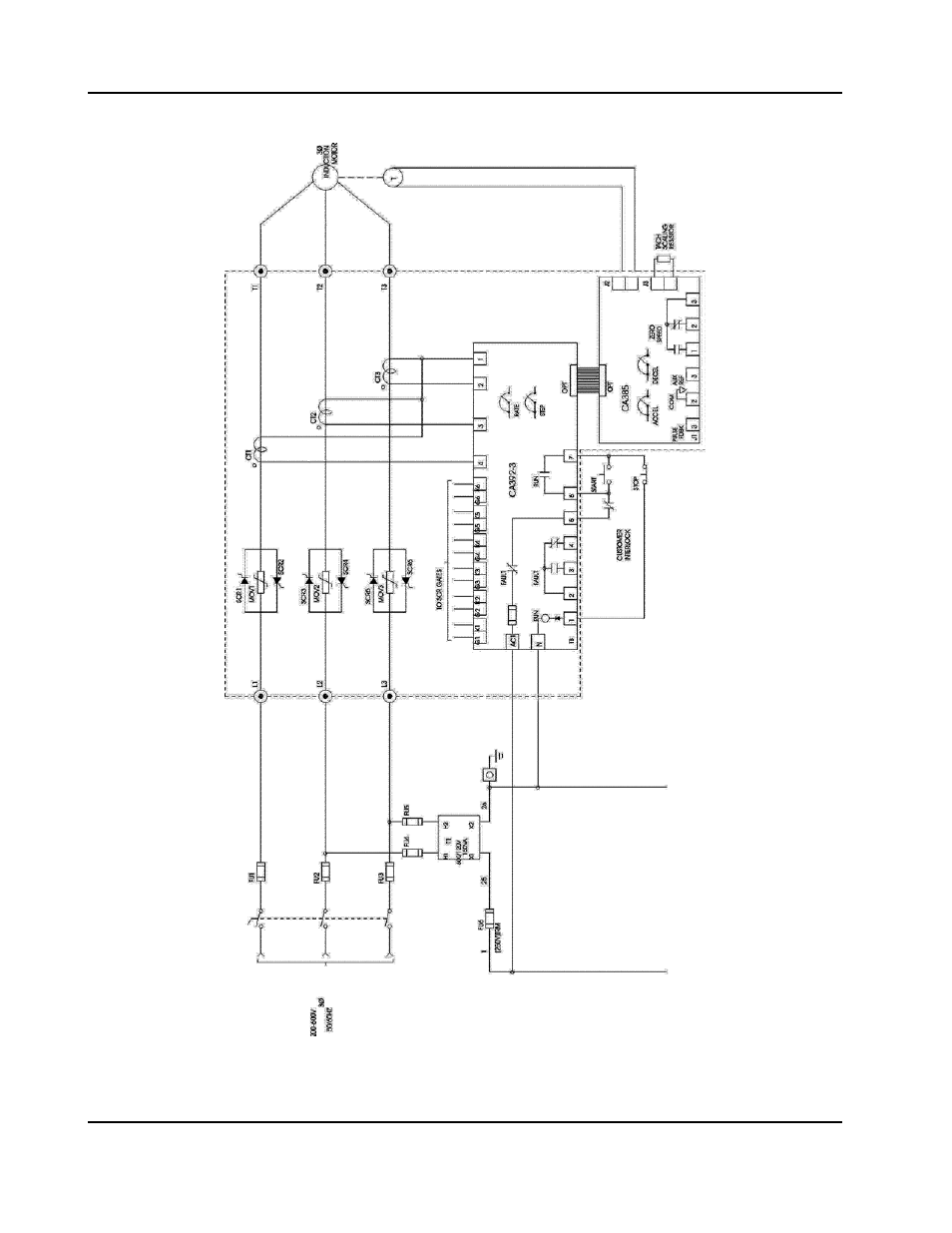 8 opal with linear accel/decel card, Opal with linear accel/decel card | SAF OPAL SS6 User Manual | Page 42 / 46