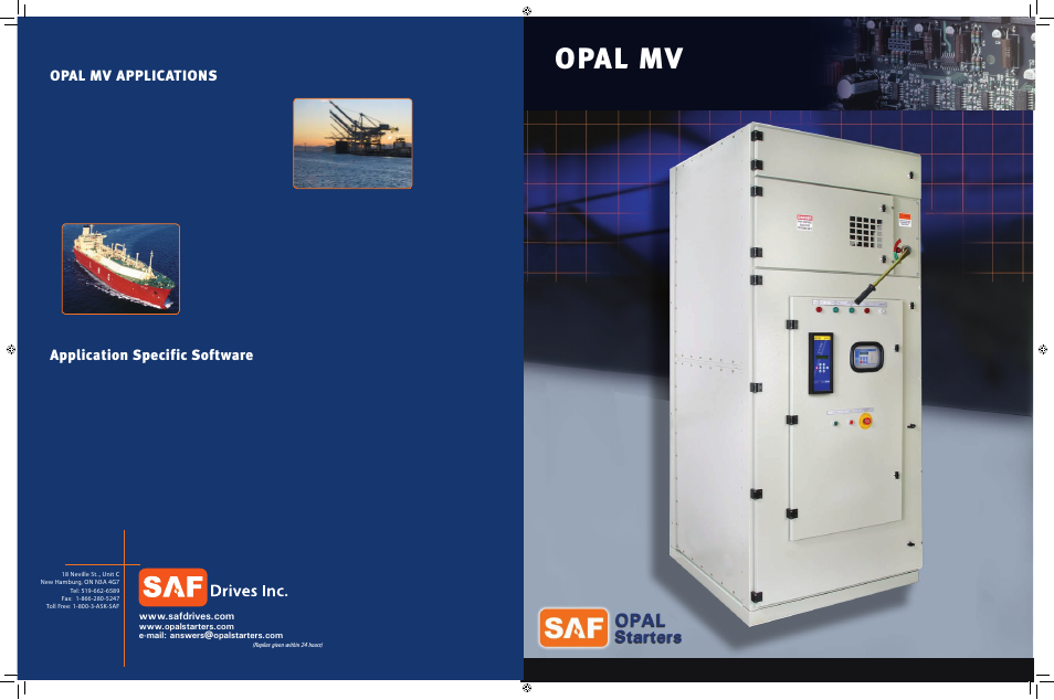 SAF OPAL MV (Consult SAF) User Manual | 2 pages
