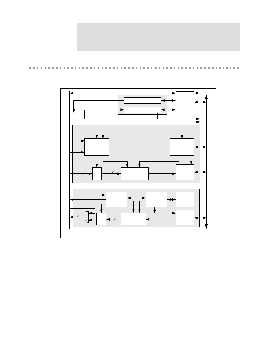 Ethernet front-end module, Figure 65: ethernet front-end module block diagram | Digi NS9750 User Manual | Page 347 / 898