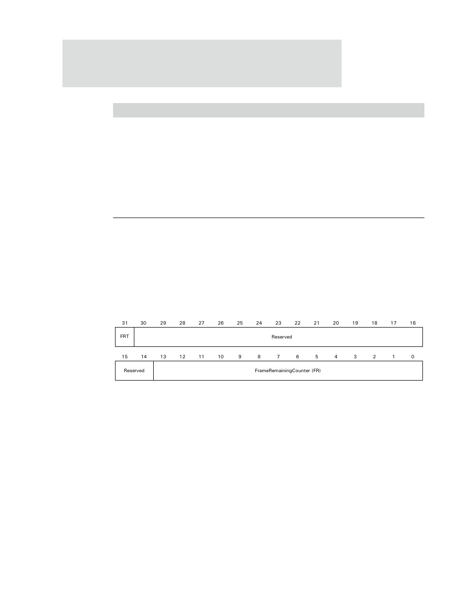 Hcfmremaining register, Table 436: hcfminterval register | Digi NS9750 User Manual | Page 772 / 898