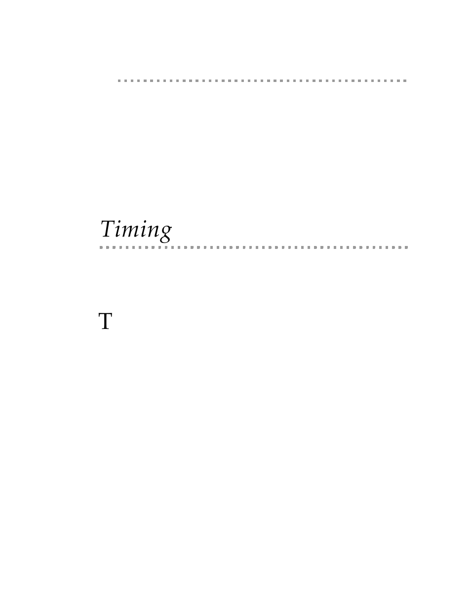 Timing | Digi NS9750 User Manual | Page 811 / 898