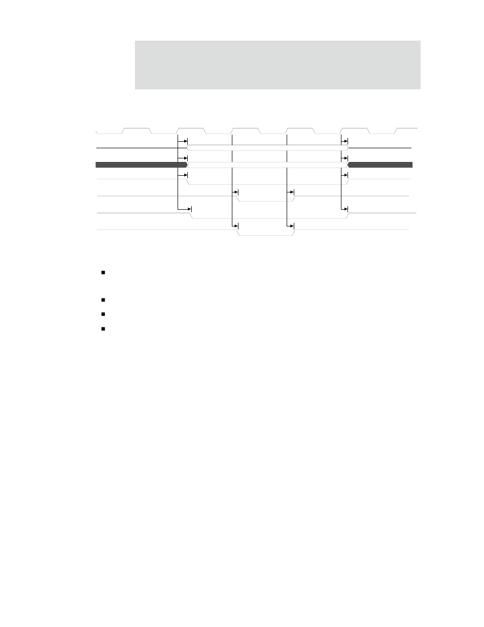 Static ram write cycle, Wtwr = 0, During a 32-bit transfer, all four | Signals will go low. during a 16-bit transfer, two, Signal will go low, Figure 117: static ram write cycle, Wwen = 0 | Digi NS9750 User Manual | Page 833 / 898