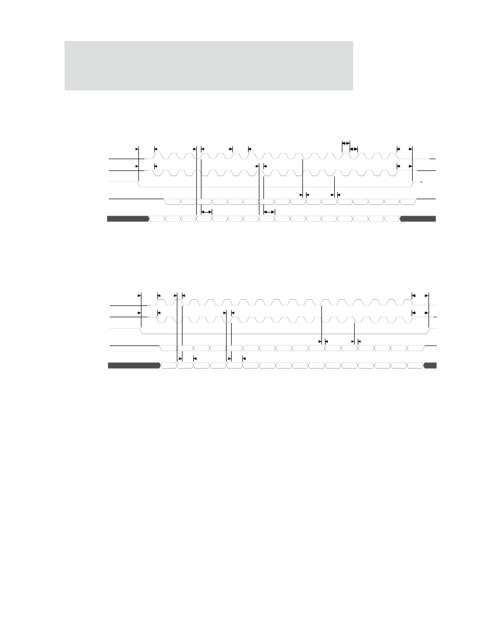 Spi slave mode 0 and 1: 2-byte transfer, Spi slave mode 2 and 3: 2-byte transfer | Digi NS9750 User Manual | Page 854 / 898