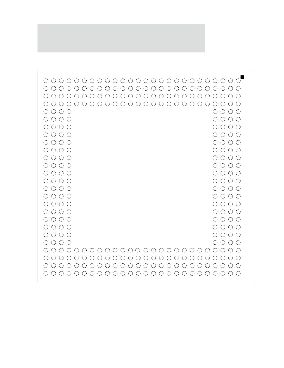 Top view, balls facing down, Ad 22, Vddc = core = 1.5v | Vss = ground return, V1.1, Reserved, Vdds = i/o = 3.3v | Digi NS9750 User Manual | Page 868 / 898