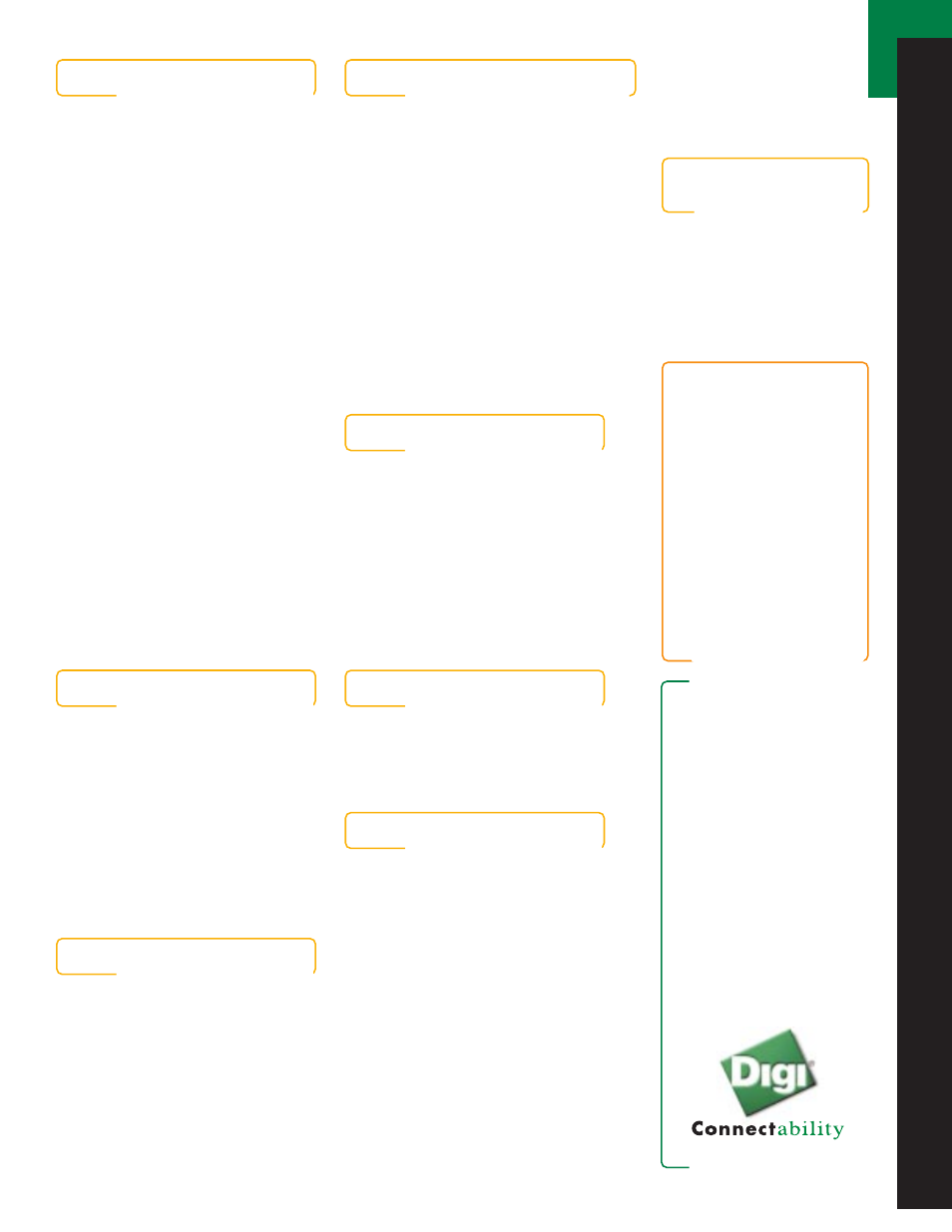 Featur es/specifications | Digi 5220 User Manual | Page 2 / 2
