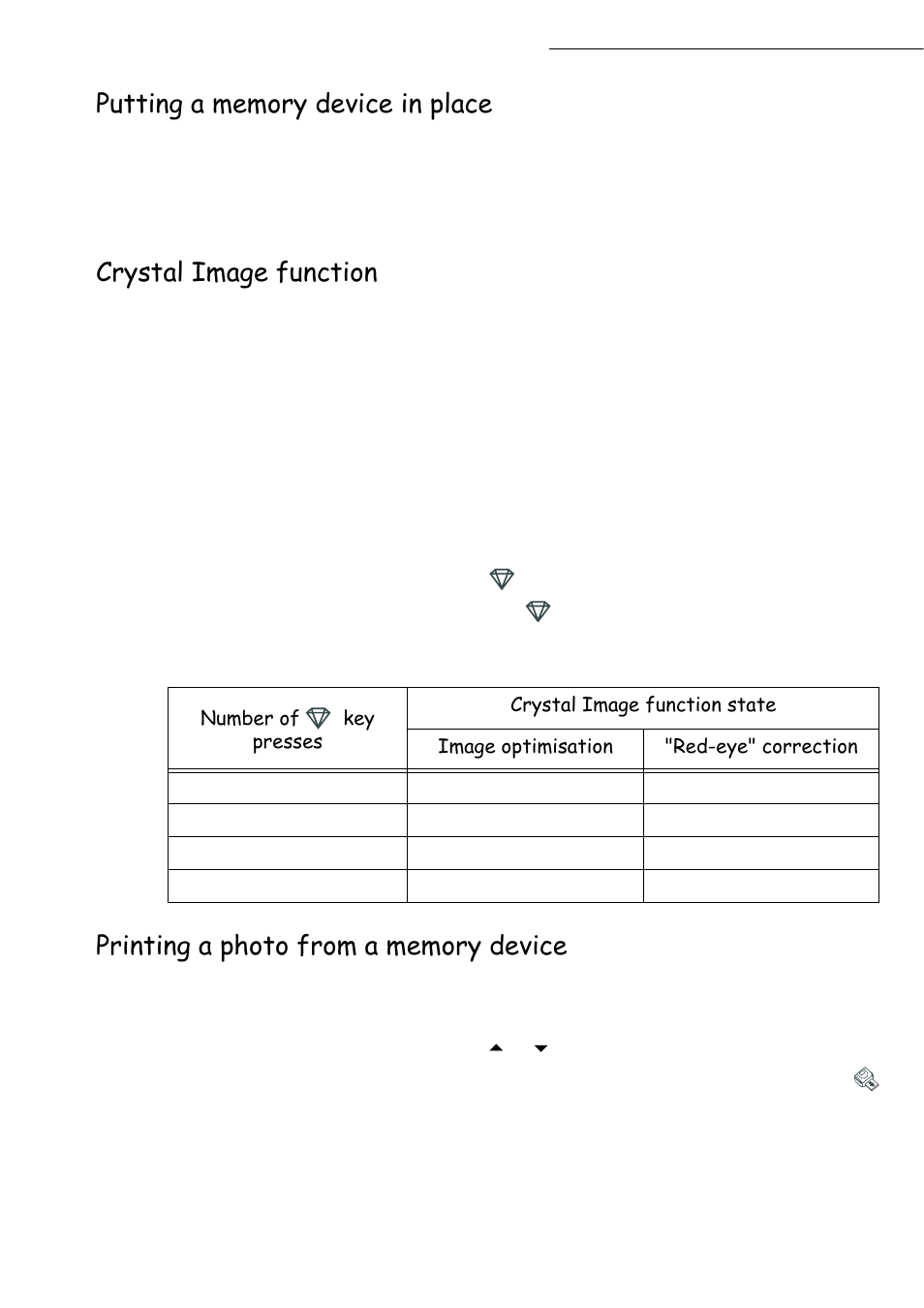 Crystal image function | TA Triumph-Adler CLP 4416 User Manual | Page 102 / 166