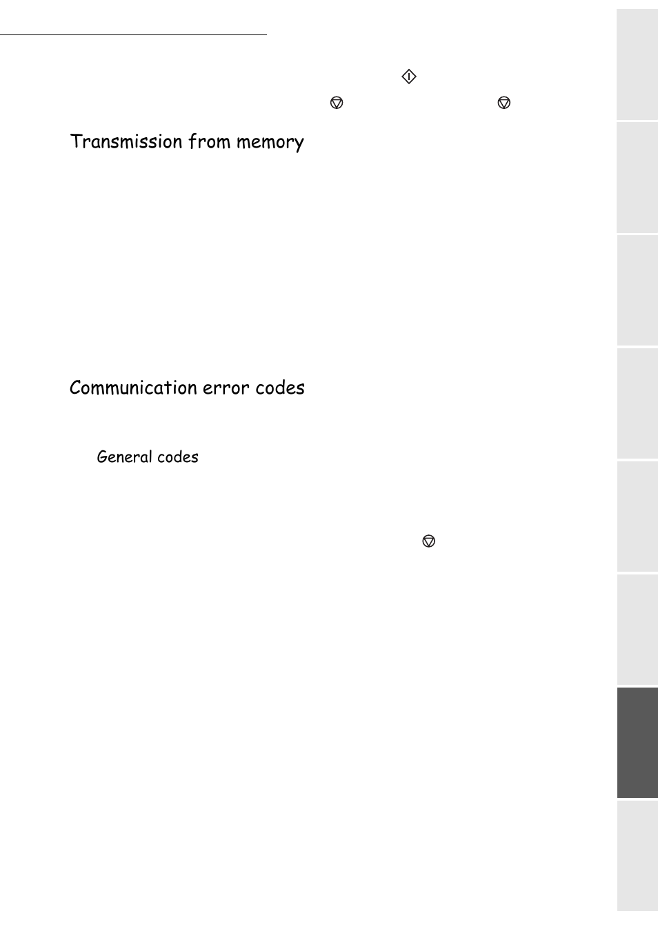 Communication error codes | TA Triumph-Adler CLP 4416 User Manual | Page 133 / 166