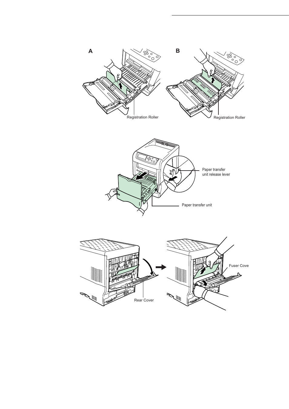 Caution | TA Triumph-Adler CLP 4416 User Manual | Page 152 / 166