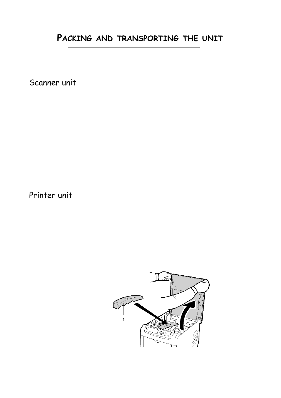 Scanner unit, Printer unit | TA Triumph-Adler CLP 4416 User Manual | Page 154 / 166