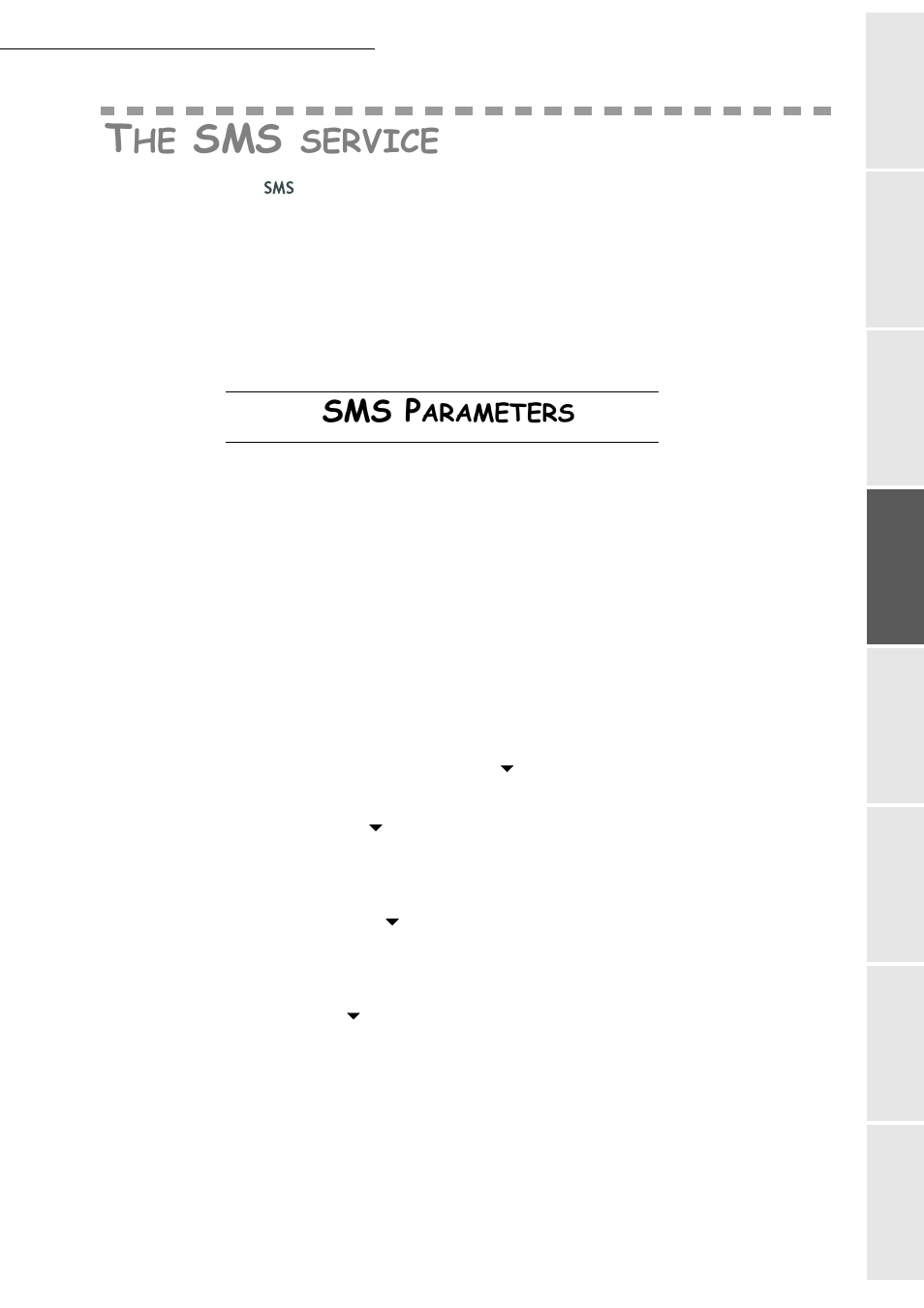 Service, Sms p, Arameters | TA Triumph-Adler CLP 4416 User Manual | Page 65 / 166