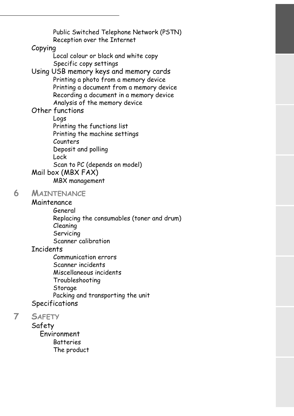 TA Triumph-Adler CLP 4416 User Manual | Page 9 / 166