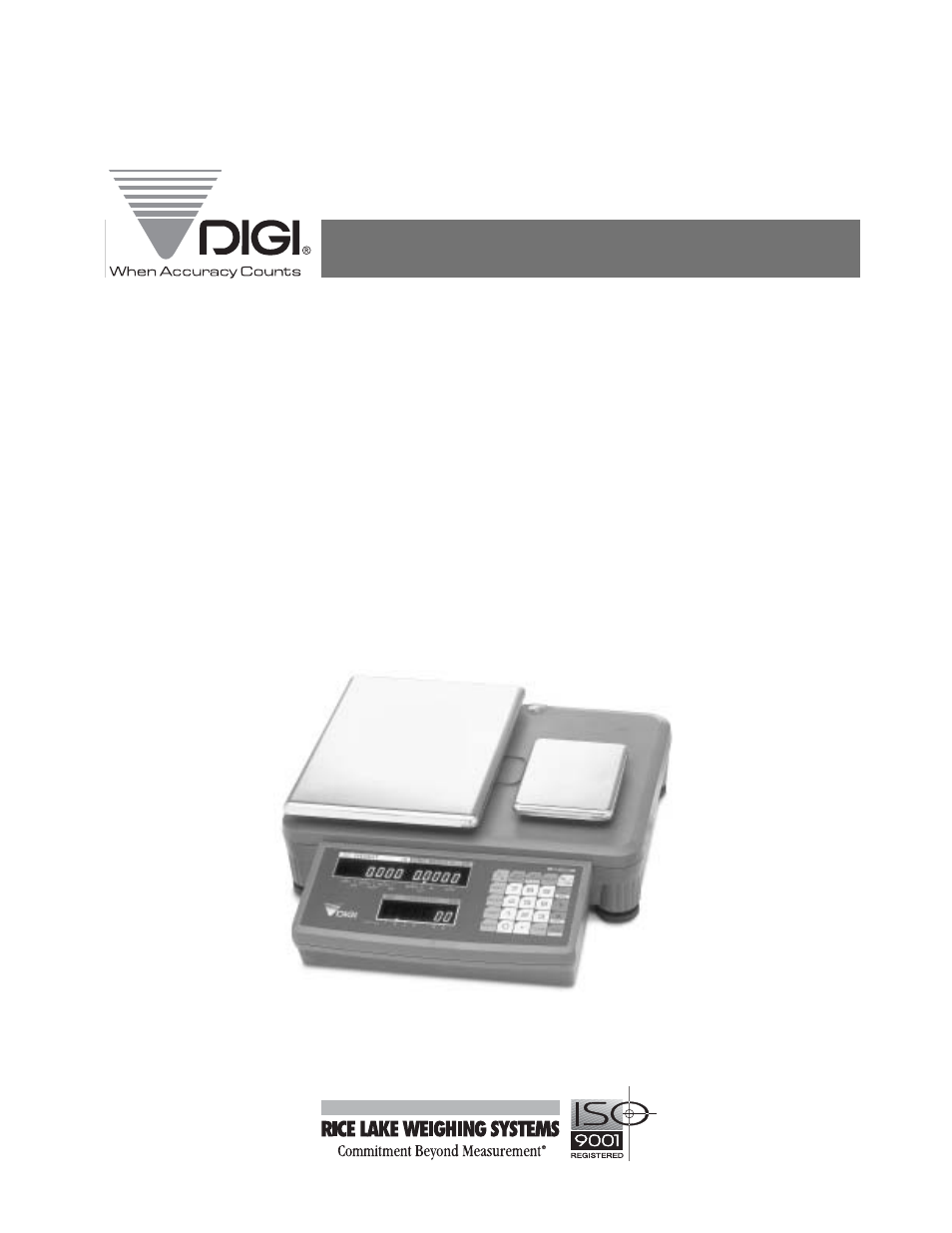 Digi Counting Version 4.0 DC-190 User Manual | 33 pages