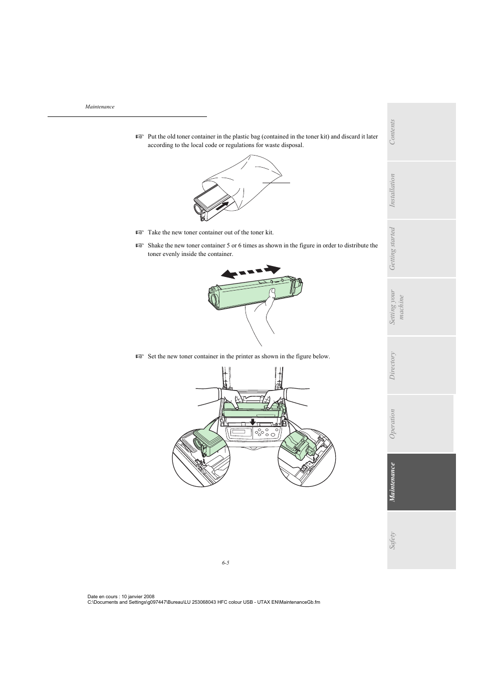 TA Triumph-Adler CLP 4524 User Manual | Page 117 / 162